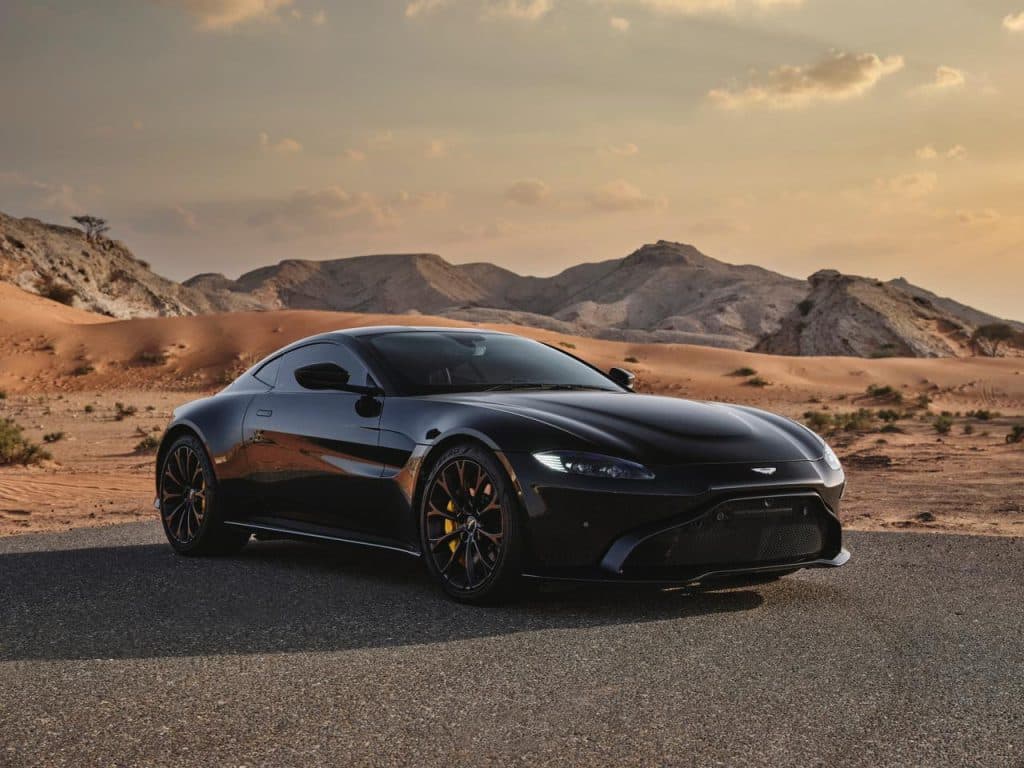 Aston Martin Vantage — sports car rental Dubai