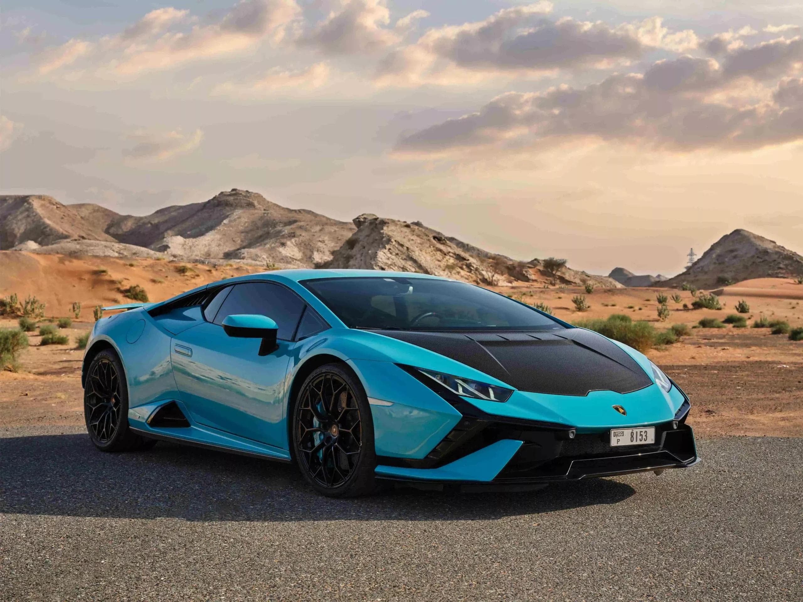 Lamborghini Huracan Tecnica — sports car rental Dubai