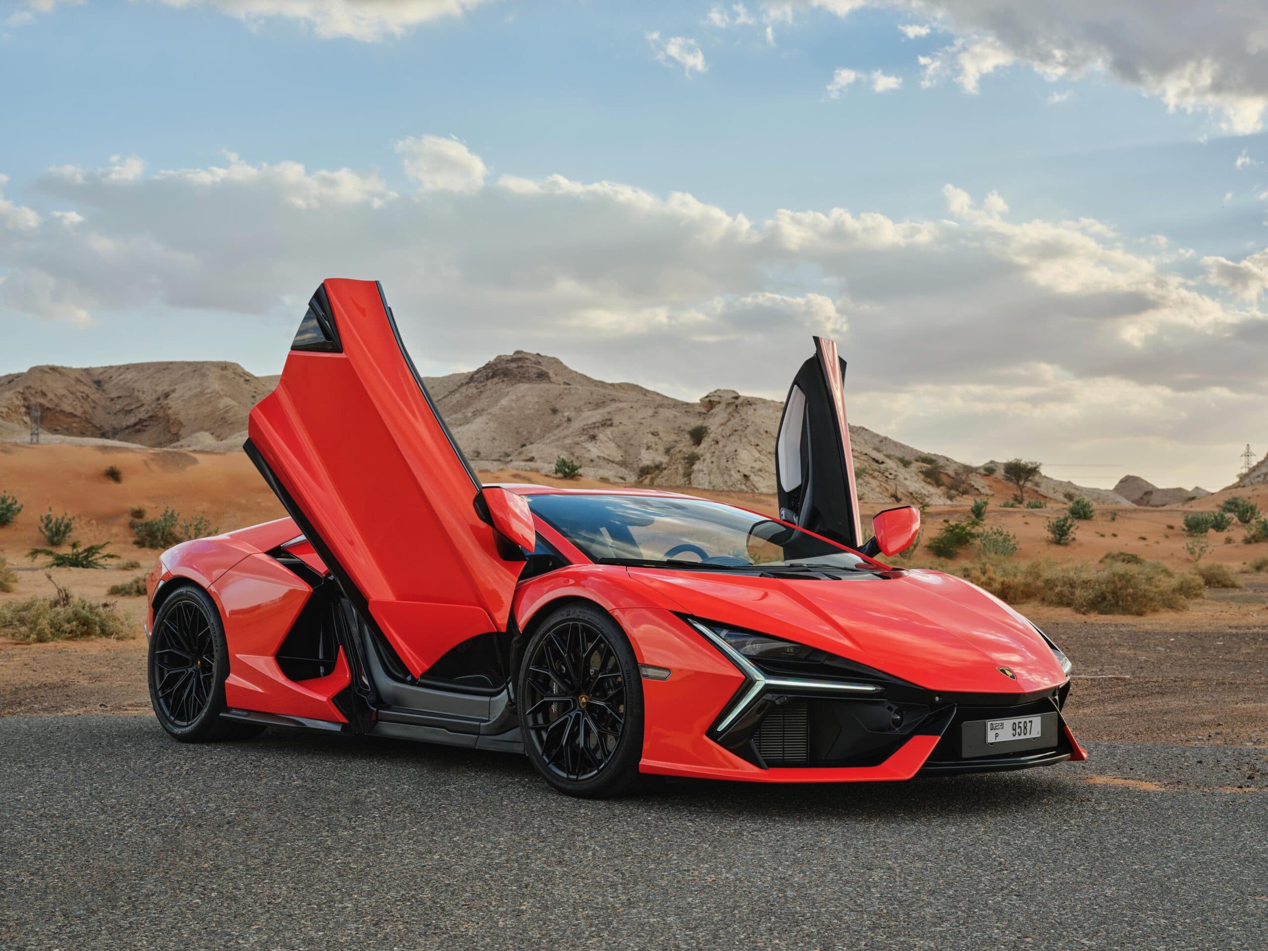 Lamborghini Revuelto — sports car rental Dubai