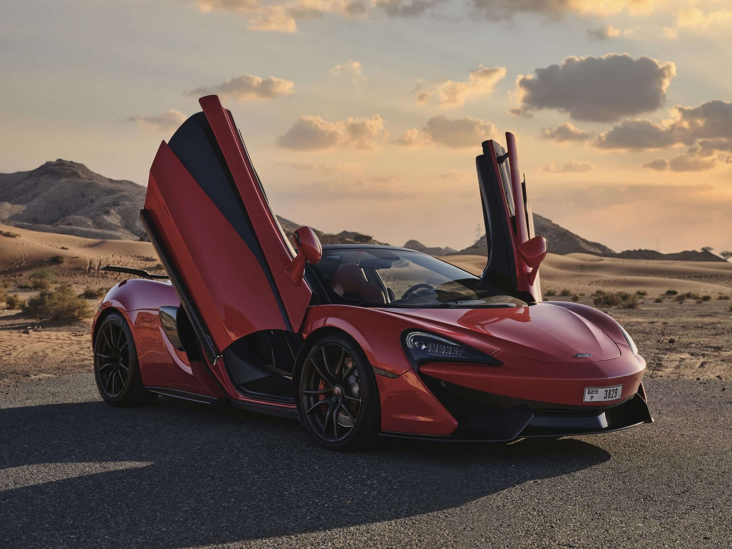 McLaren 570S — sports car rental Dubai