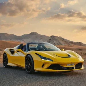Ferrari F8 Tributo Spyder Yellow