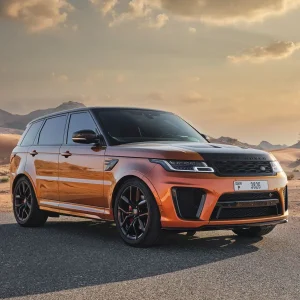 Range Rover SVR Orange